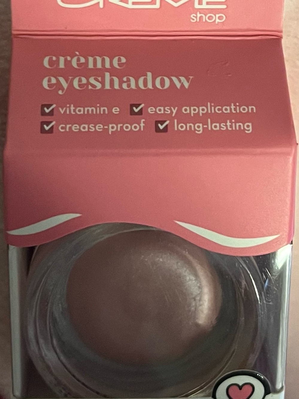 Creme Shop Fruit Tart Crème Eyeshadow - Pink - Picture 3 of 5